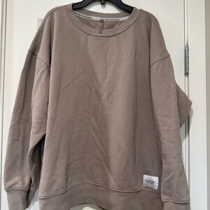 Calvin Klein Performance Neutral Taupe Pullover